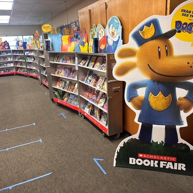 Carrillo Book Fair provides a place where our Carrillo Lions purchase their favorite books to support our school.