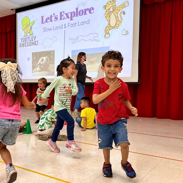Carrillo students learning through movement - Dance Classes